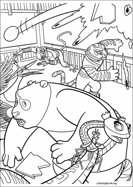 Kung Fu Panda 2 coloring page (006)