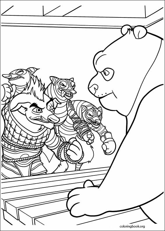Kung Fu Panda 2 coloring page (007)