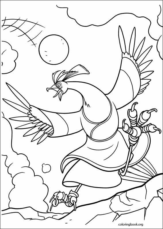 Kung Fu Panda 2 coloring page (011)