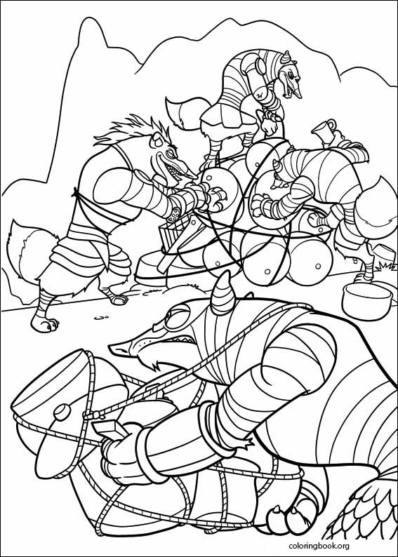 Kung Fu Panda 2 coloring page (012)