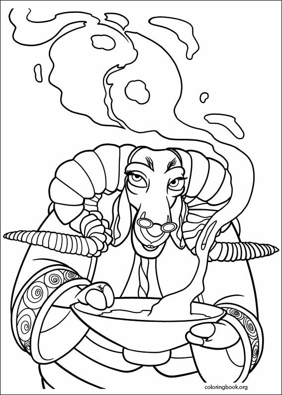 Kung Fu Panda 2 coloring page (014)