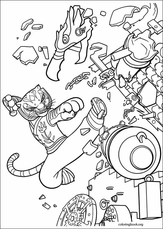 Kung Fu Panda 2 coloring page (018)