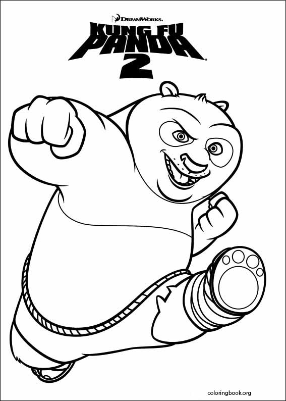 Kung Fu Panda 2 coloring page (027)