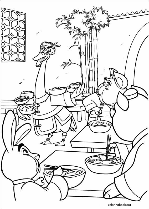 Kung Fu Panda 2 coloring page (035)