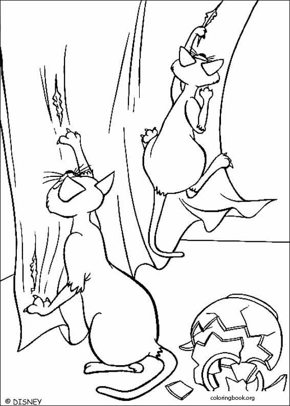 Lady And The Tramp coloring page (016)