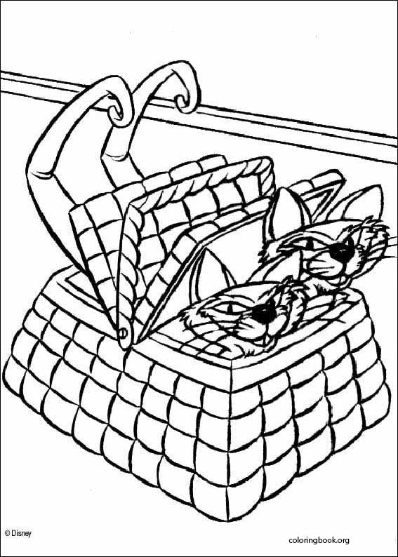 Lady And The Tramp coloring page (025)