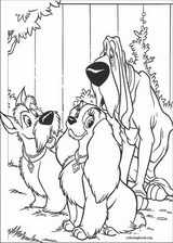 Lady And The Tramp coloring page (003)