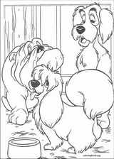 Lady And The Tramp coloring page (009)