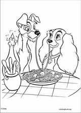 Lady And The Tramp coloring page (026)
