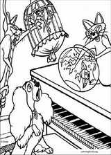 Lady And The Tramp coloring page (029)