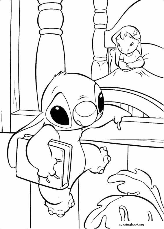 Lilo & Stitch coloring page (002)