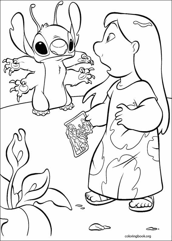 Lilo & Stitch coloring page (007)