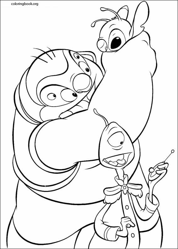 Lilo & Stitch coloring page (009)