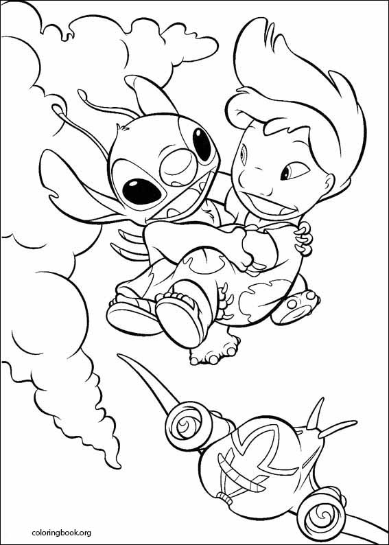 Lilo & Stitch coloring page (011)