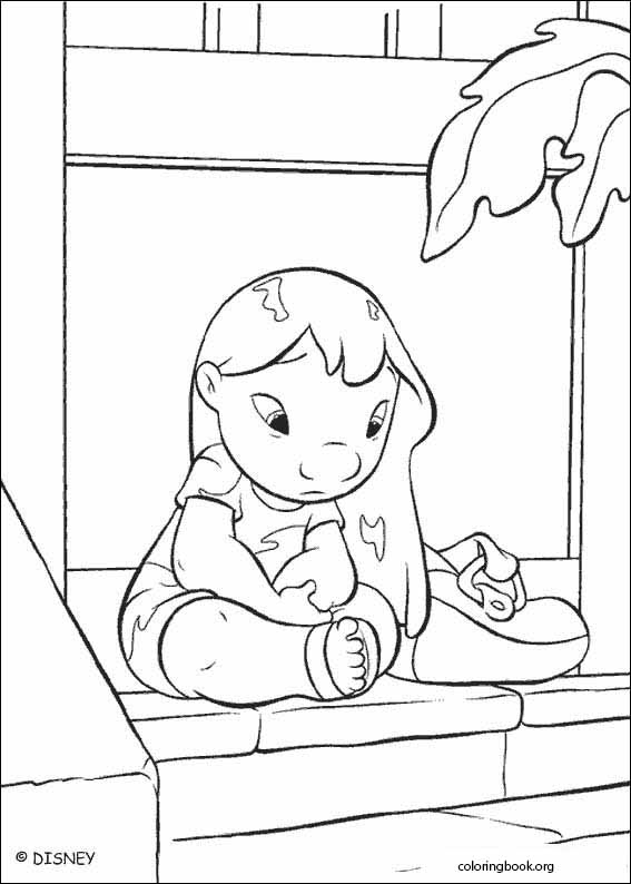 Lilo & Stitch coloring page (027)