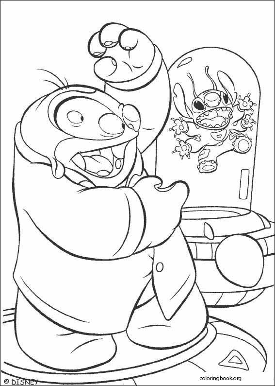 Lilo & Stitch coloring page (030)