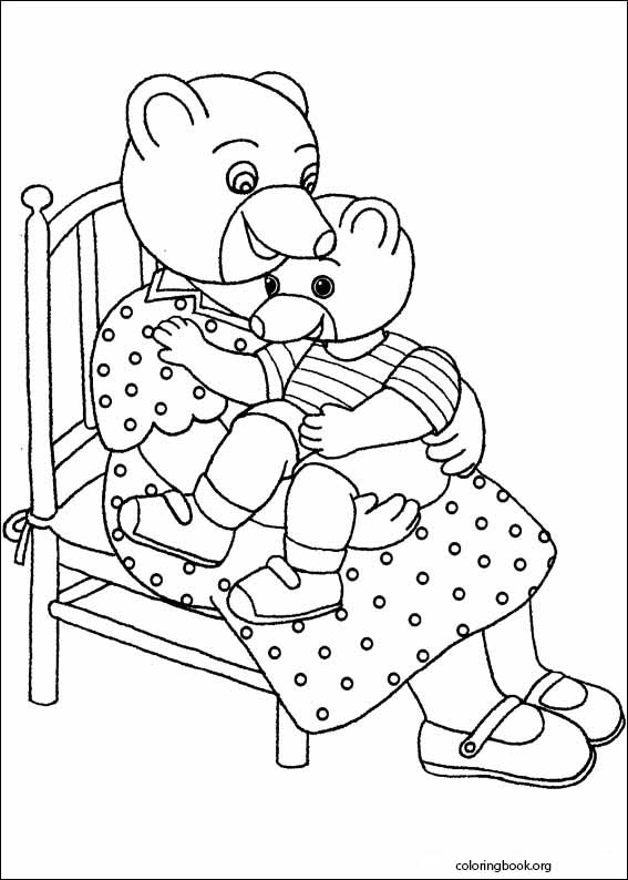 Little Brown Bear coloring page (001)