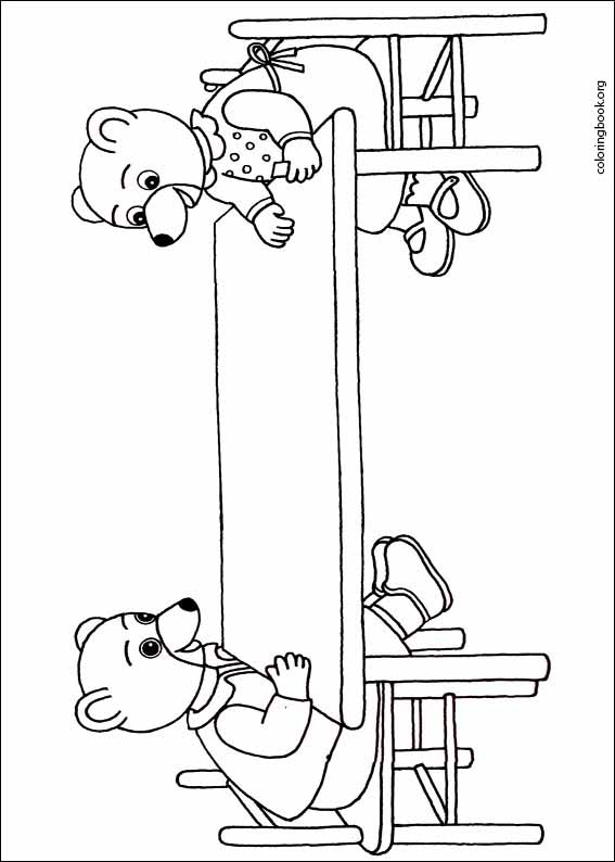 Little Brown Bear coloring page (003)