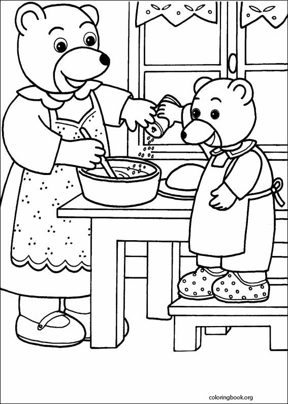 Little Brown Bear coloring page (007)