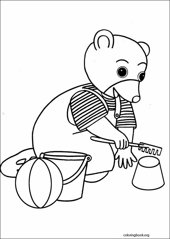 Little Brown Bear coloring page (016)