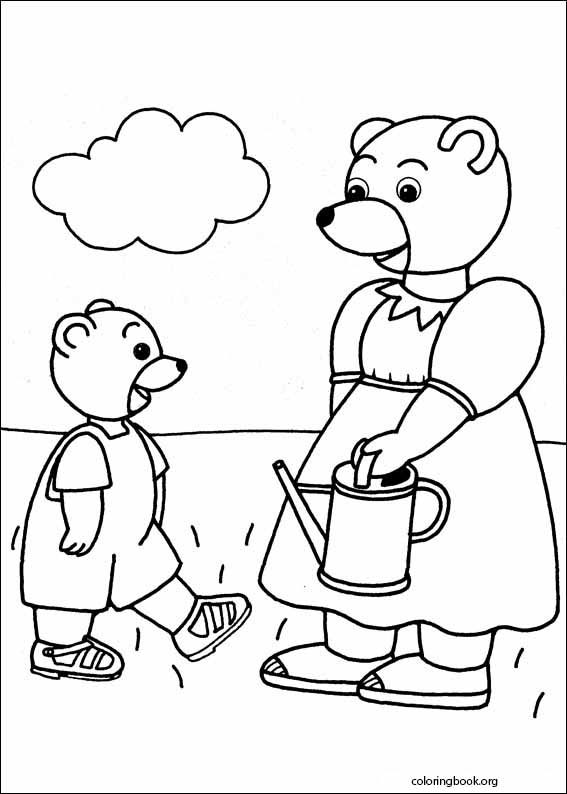 Little Brown Bear coloring page (018)