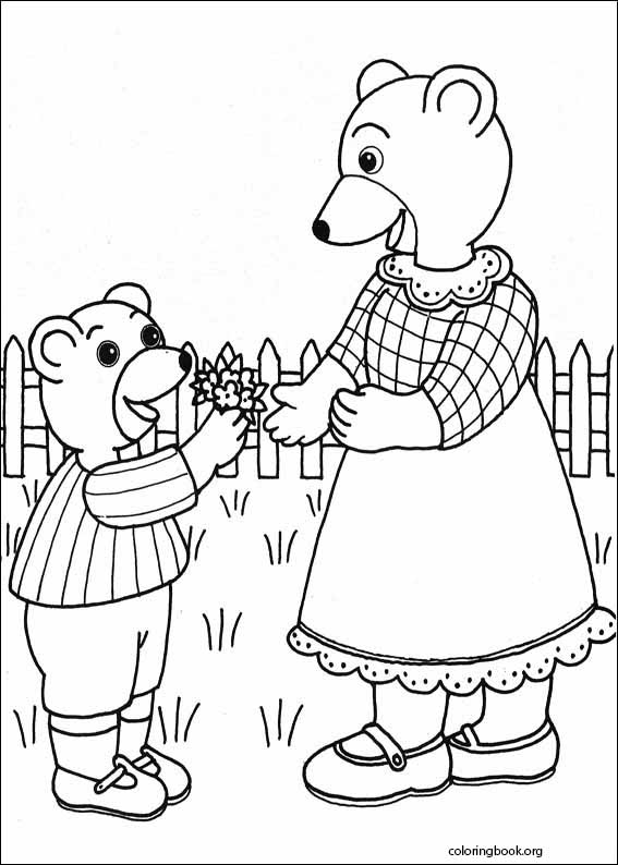 Little Brown Bear coloring page (020)