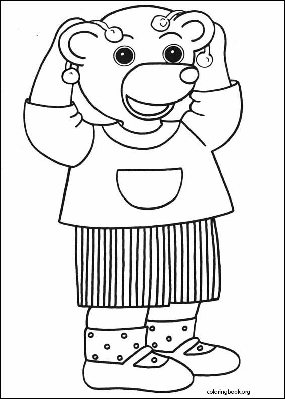 Little Brown Bear coloring page (034)