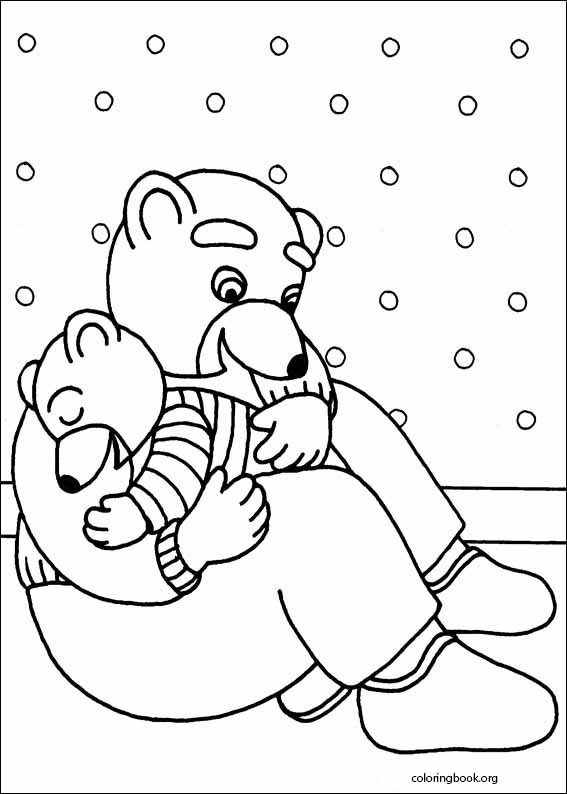 Little Brown Bear coloring page (037)
