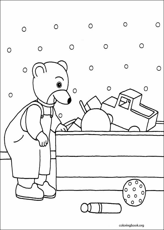 Little Brown Bear coloring page (041)