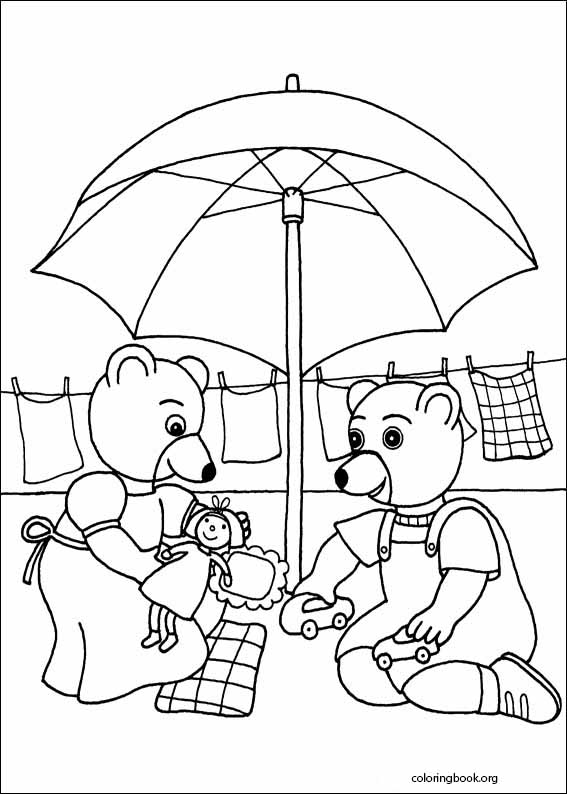 Little Brown Bear coloring page (046)