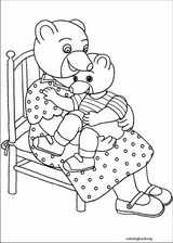 Little Brown Bear coloring page (001)