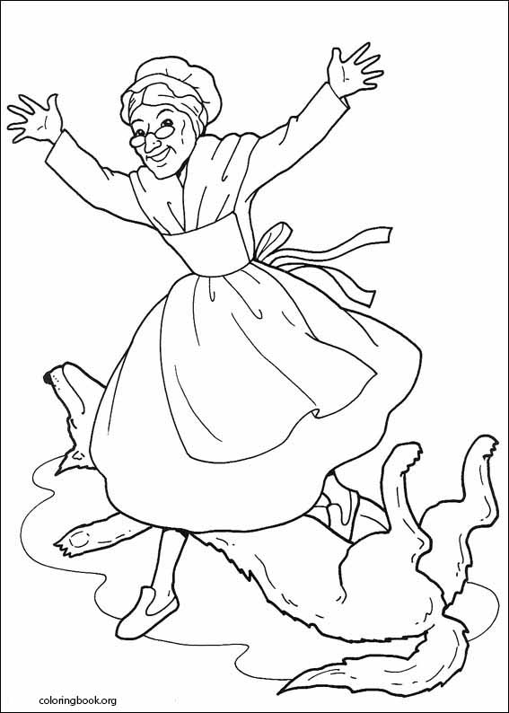 Little Red Riding Hood coloring page (002)