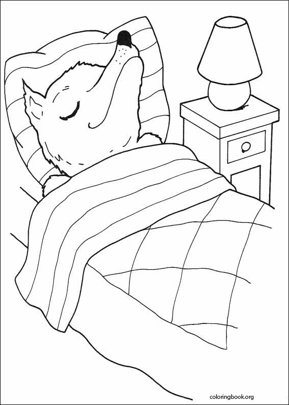 Little Red Riding Hood coloring page (005)