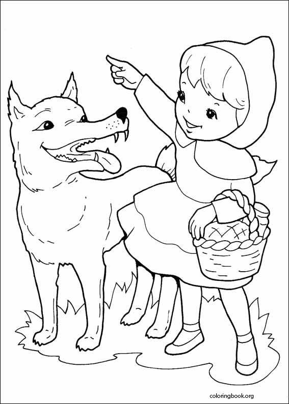 Little Red Riding Hood coloring page (009)