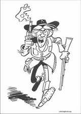 Lucky Luke coloring page (003)