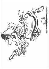 Lucky Luke coloring page (037)