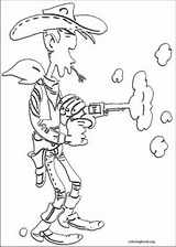 Lucky Luke coloring page (062)