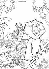 Madagascar coloring page (002)