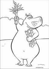 Madagascar coloring page (003)