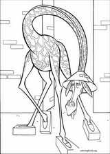 Madagascar coloring page (005)