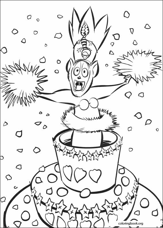 Madagascar 2 coloring page (028)