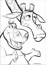 Madagascar 2 coloring page (034)