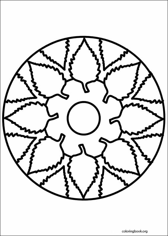 Mandalas coloring page (001)