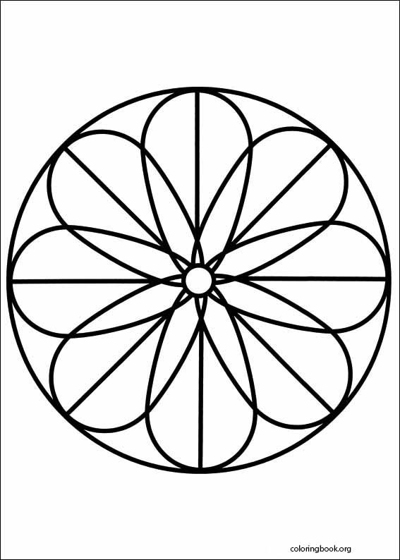 Mandalas coloring page (006)