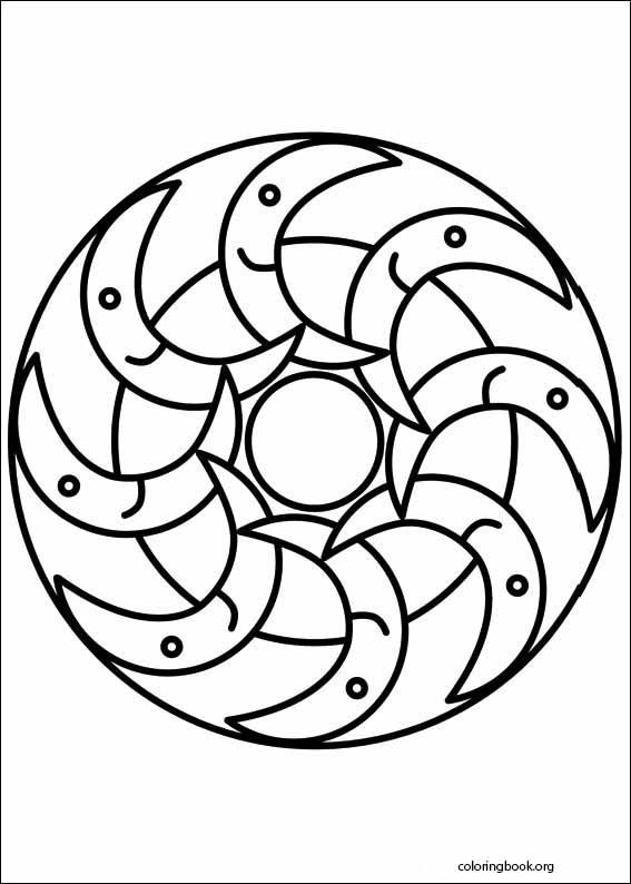 Mandalas coloring page (007)