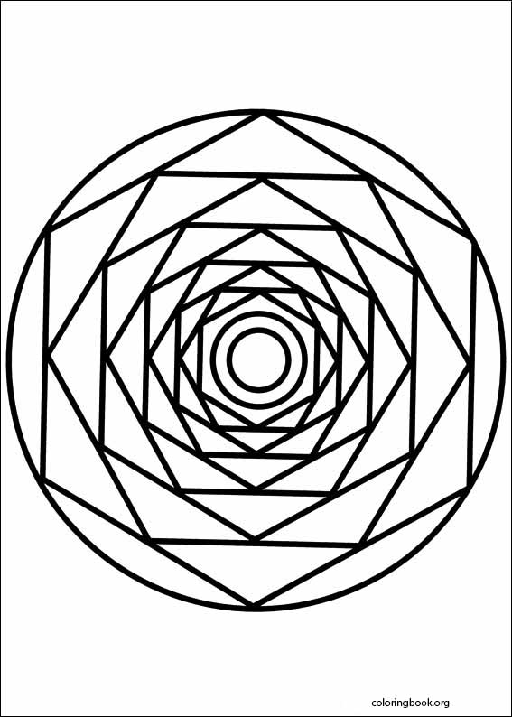 Mandalas coloring page (008)