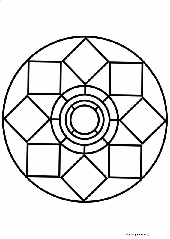 Mandalas coloring page (011)