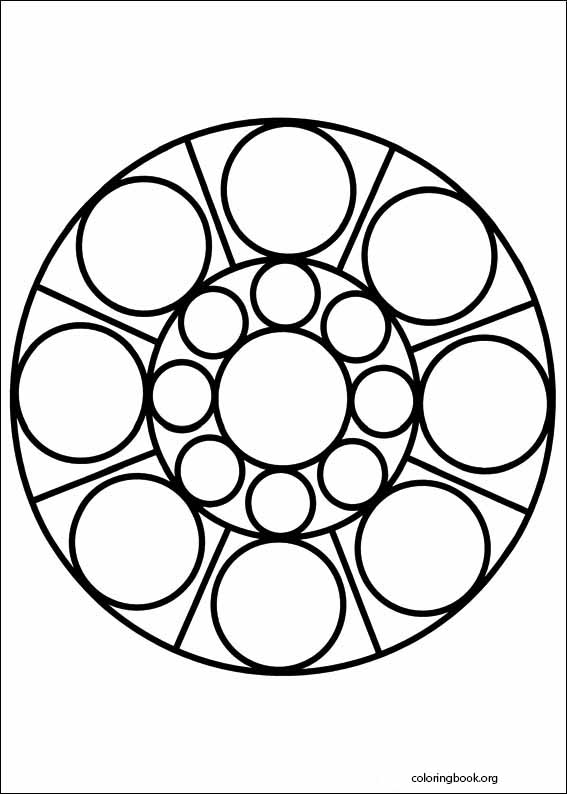 Mandalas coloring page (012)