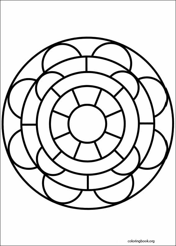 Mandalas coloring page (013)