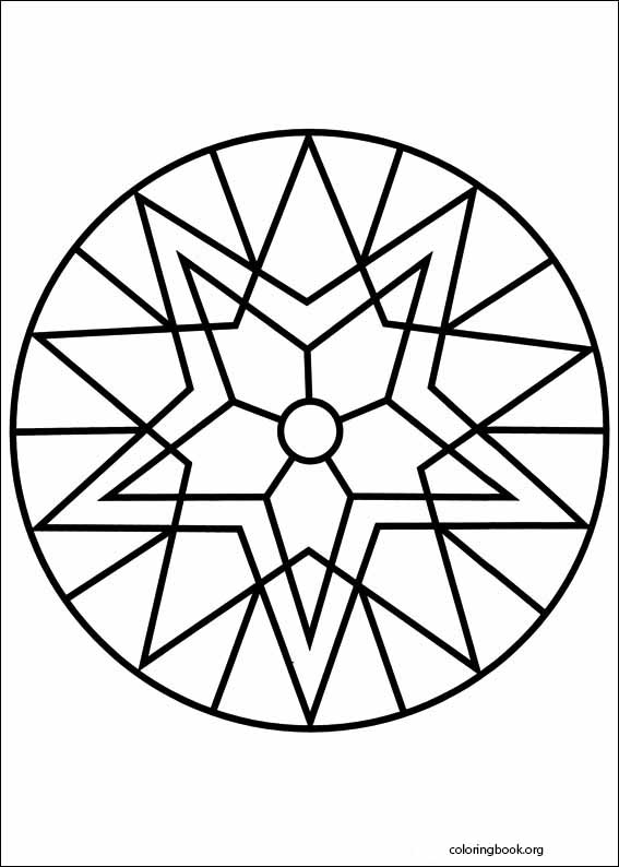 Mandalas coloring page (014)